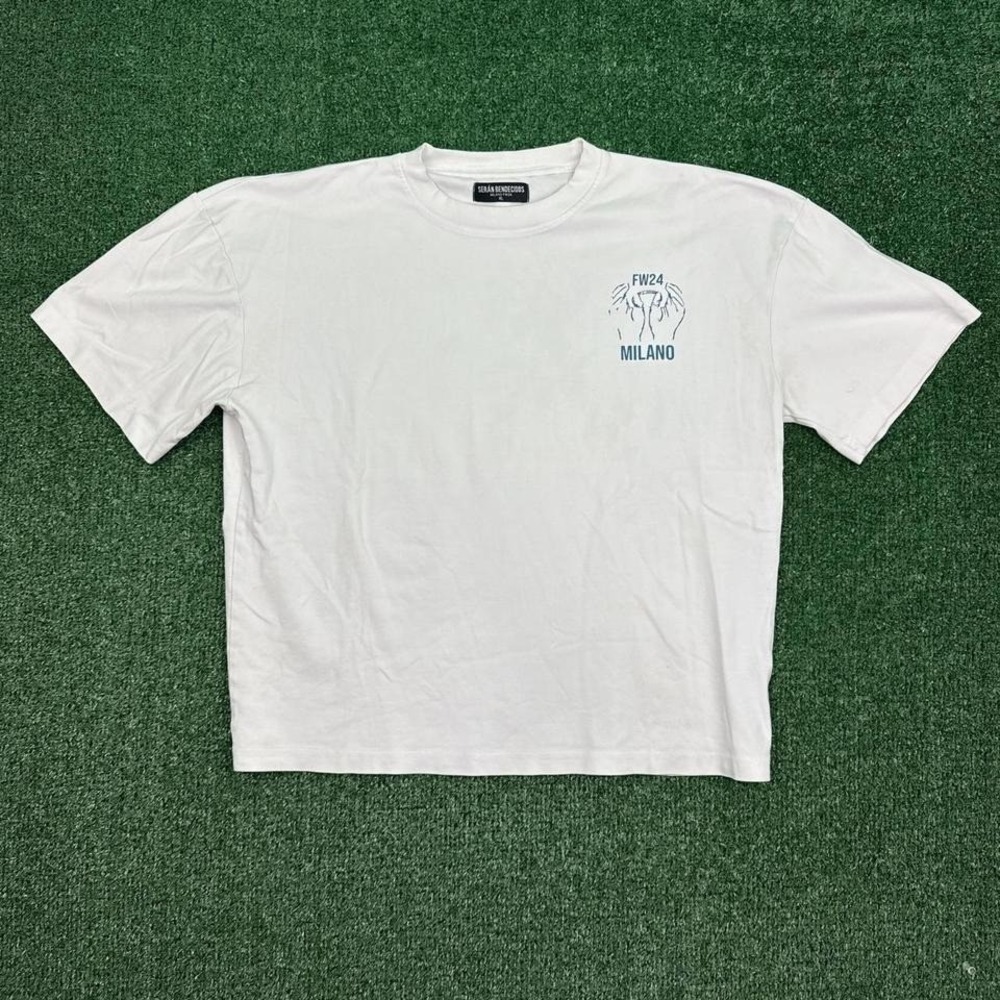 SERAN BENDECIDOS Streetwear Graphic Tshirt Cropped Fit